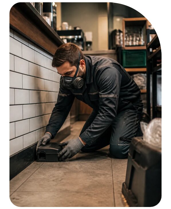Дератизация кафе в Троицке с гарантией от 5156 р. | Сенат-Трц